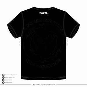 Camiseta Negra Personalizada para Hombre, Impresión DTG, Diseño Gráfico de Artes Marciales, Manga Corta, Estilo Urbano, Informal, de Algodón, Diseño y Fabricación Personalizados - Product Image 6