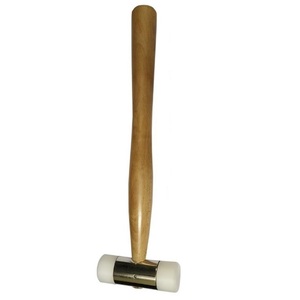 Martillo de Goma con Mango de Hierro y Cabeza Irregular de 3/4'', Herramienta de Pulido de Joyería de Nylon, Martillo para Manualidades, Modelo SUNTOOLS/STIPL 427-430 - Product Image 3