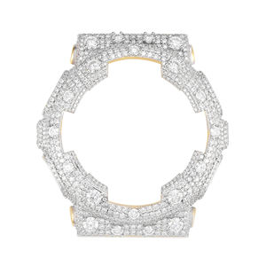 Montre GA100 personnalisée en acier givré, édition de luxe, style urbain, montre modifiée GA100, fabrication haut de gamme - Product Image 6