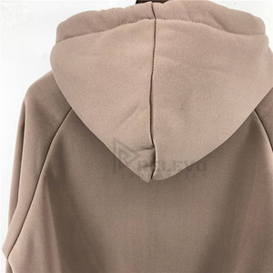 <b>Plain</b> Hooded <b>Sweatshirt</b> Cotton Blend Pullover Hoodie Comfortable Daily Wear Unisex Bulk Manufacturer - Product Image 5