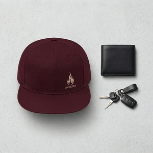 Casquette de baseball personnalisée One Apex avec logo brodé, en coton lavé, ajustable, unisexe, style streetwear - Product Image 4