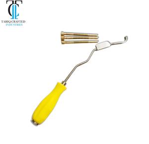 Juego de guías de perforación AC de acero con 3 mangas canuladas para procedimientos ortopédicos de reparación de articulaciones AC y túnel óseo, Clase I, de por vida - Product Image 6