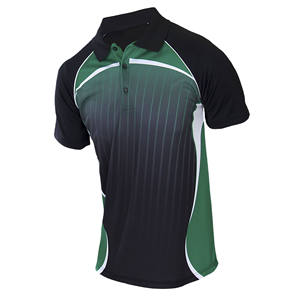 Men's Red <b>White</b> Striped Short Sleeve <b>Polo</b> Shirt Sporty Woven Casual <b>Golf</b> Top Color Blocked Design Regular Fit Sublimation Print - Product Image 2