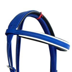 Brida de Polo Ecuestre de Cuero Genuino con Narigueira Acolchada Suave Ajustable, Diseño Reforzado, Servicio OEM Personalizable para Mayor Comodidad - Product Image 6