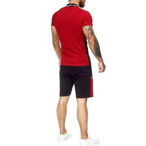 Ensemble de survêtement décontracté vintage pour homme 2026 – Haut tricoté anti-plis et short à motif léopard avec poches - Product Image 2