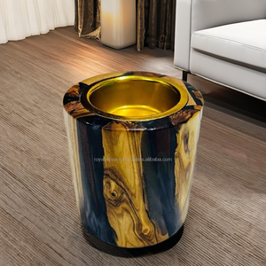 2025 Royal Artisans Premium Oud Burner Luxury Mubkhar Incienso Holder Hecho a mano Madera de pino Bakhoor Indio Incienso All-Season - Product Image 1