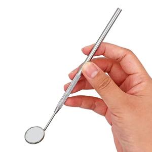 Miroir dentaire manuel de haute qualité, instrument transparent pour examen buccal, soins d'hygiène, réflexion, acier inoxydable durable, réutilisable, CE - Product Image 6