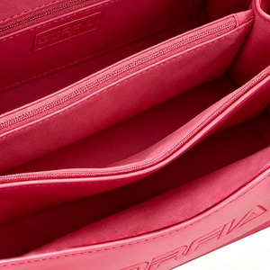 2026 New Style Fashion Pink Women's High Quality PU Leather Small <b>Square</b> Bag with Metal Chain Handbag Design - Product Image 5