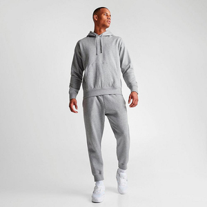 Conjunto Deportivo Informal para Hombre Crescent Wear Premium, Gris, 100% Algodón, Sudadera con Capucha y Pantalones Jogger - Product Image 1