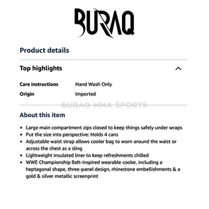 Cinturón de Campeonato BURAQ MMA SPORTS BRQ-BELT con Logotipo Personalizado y Color Personalizado, Placas de Latón de Aleación de 3 mm para Lucha Libre y Boxeo - Product Image 2