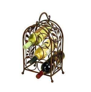 Estante para Botellas de Vino de Hierro Estilo Industrial para Bares Comerciales, Restaurantes y Presentación en Vinaterías - Product Image 1