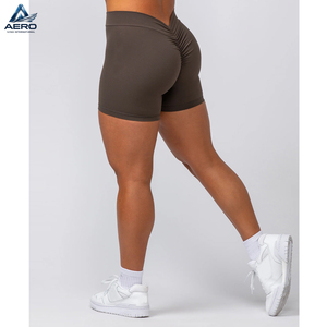 Shorts Deportivos para Mujer, Ligeros, Ecológicos, Elegantes, Transpirables, con Tela Ultrasuave, Cintura Cero, para Gimnasio y Fitness - Product Image 4