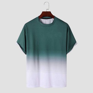 เสื้อยืดผู้ชายระบายอากาศได้ดี พิมพ์ลายแบบ Sublimation ลายผสม  เทคโนโลยีป้องกันกลิ่น สำหรับออกกำลังกายและฟิตเนส - Product Image 1