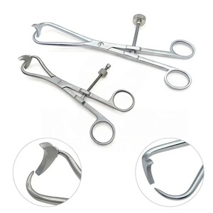 Lot de 2 pinces TPLO pour plaques osseuses, instruments chirurgicaux en acier inoxydable, réutilisables, durables et réglables - Product Image 1