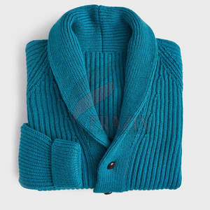 Cardigan en tricot pour homme, manches longues, boutonné, doux, chaud, décontracté, pour le travail ou le bureau, vêtements décontractés pour homme - Product Image 2