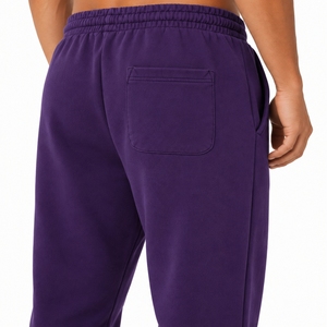 Pantalon de jogging pour homme, coupe décontractée, en molleton, pour la détente, confort quotidien, entraînement haut de gamme, imperméable, respirant, polyester/coton - Product Image 6