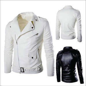 Veste en cuir confortable pour homme avec logo personnalisé, imperméable et coupe-vent, épaisse pour l'hiver, pour adultes - Service OEM - Product Image 3