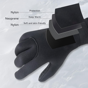 Gants de plongée respirants en néoprène pour mouvements actifs des mains, usage extérieur, streetwear, ajustement confortable - Product Image 4