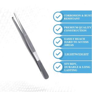 Forceps de dissection manuels réutilisables en acier inoxydable médical de qualité supérieure, 14 cm, instruments chirurgicaux certifiés CE - Product Image 4