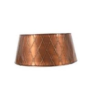 Collier de sapin de Noël décoratif en métal pour intérieur et extérieur, en acier inoxydable, pour fêtes, décoration de maison, ornement de Noël - Product Image 2