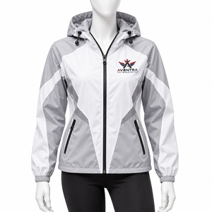 Premium <b>Women</b> <b>Windbreaker</b> Jacket Modern Sports Apparel with Wind Protective Shell Durable Lightweight Material Elastic - Product Image 1