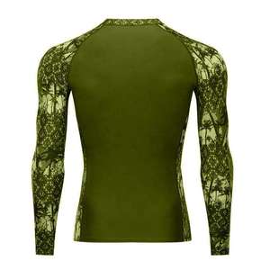 Haut de compression unisexe personnalisé à manches longues pour le surf et la plongée, protection UV, respirant, écologique, séchage rapide - Product Image 4