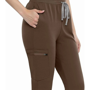 Uniformes Médicos al por Mayor, Conjuntos de Uniformes Quirúrgicos de Tela Suave y Cómoda, Antibacterianos, Trajes Quirúrgicos de 2 Piezas para Mujer con Logotipo Personalizado - Product Image 3