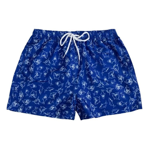 Pantalones Cortos Deportivos de Lona para Hombre, Verano 2026, de Alta Calidad, con Logotipo Personalizado, Estampado de Tiburón, Cintura Media, Transpirables, de Secado Rápido y Ecológicos - Product Image 3