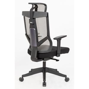 Sedia da Ufficio Ergonomica Nera per Comfort ed Efficienza - Product Image 2