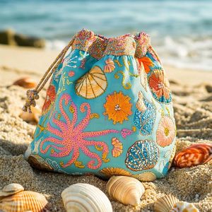 High Quality Handmade Beads Embroidery Solder Shoulder <b>Bag</b> for Women Designer Fashion Tote Purse Elegant Party Wedding Handbag - Product Image 5