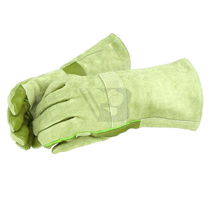 Professional Wholesale Leather Welding <b>Gloves</b> With Good Price / High Quality Breathable Welding <b>Gloves</b> For Unisex - Product Image 4
