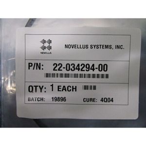 Novellus 22-034294-00 Oring, <b>Seal</b>, 101018 - Trusted Global Legacy Semiconductor Equipment and Parts at - Product Image 3
