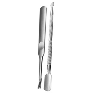 Professional <b>Nail</b> Cuticle Pusher Tool High Precision Manicure Grooming <b>Kit</b> Dual Ended Cuticle Pusher With Ergonomic Anti Slip - Product Image 1