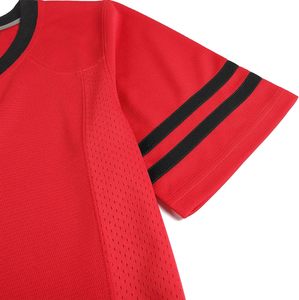Wholesale Football Jersey Polyester Mesh Applique Embroidery Custom Logo Professional Manufacturer Factory - Product Image 5