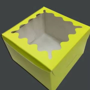 Emballage de gâteaux avec fenêtre de qualité supérieure, multi-tailles, couleur personnalisée, provenant d'un exportateur indien, au prix de gros. - Product Image 1