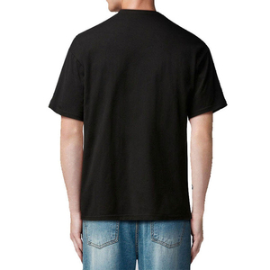 T-shirts pour hommes en strass, 100% coton, écologiques, respirants, de haute qualité, col rond, manches courtes, logo personnalisé, séchage rapide - Product Image 4