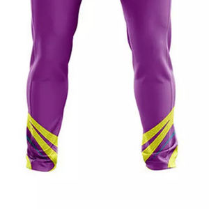 Uniforme de Cricket de un Día en Color Morado, Ropa Deportiva Personalizada para Equipos, Manga Corta, Impresión por Transferencia de Calor, Venta al Por Mayor de Fábrica - Product Image 6