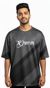 Camiseta Sublimada Oversize para Hombre, Estilo Urbano Casual, Corte Holgado - Product Image 2