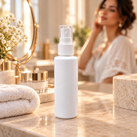 Flacon pulvérisateur moderne en PET de 100 ml |   Contenant d'emballage cosmétique avec pulvérisateur à pompe pour soins de la peau, produits de beauté et de soins personnels – Vente en gros