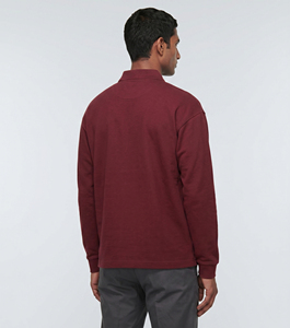 Polo à manches tombantes pour homme, style streetwear oversize, coupe ample, mode urbaine masculine - Product Image 2