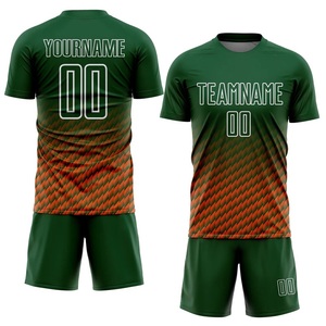 Conjunto de Uniforme de Fútbol Personalizado al por Mayor, Camiseta y Pantalones Cortos Sublimados, Ropa de Entrenamiento Transpirable para Equipos Deportivos - Product Image 1