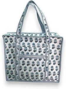 Sac fourre-tout vintage avec motif brodé floral, design ouvert, léger, écologique, de haute qualité, pour la plage - Product Image 4