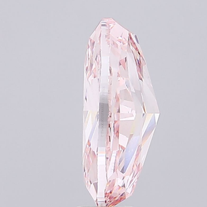 Diamant de laboratoire ovale rose intense fantaisie de 1,00 carat, excellente taille, clarté VS2, certifié IGI, pour bijoux. - Product Image 5