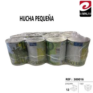 Salvadanaio Piccolo per Monete Euro, 100 Unità, Scatola da 12 Pacchetti - Product Image 1