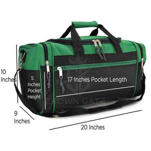 Sac de sport de voyage en nylon/polyester de haute qualité, fabrication OEM, vente directe d'usine, best-seller, unisexe. - Product Image 5