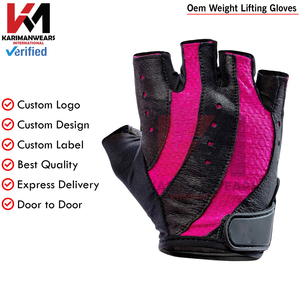 Custom Logo Weightlifting Gloves Men Women Gym Grip Workout Training Fitness Gloves Supplier - Product Image 2
