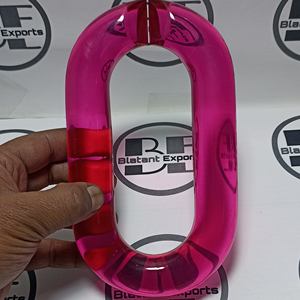 Cadena de Eslabones de Resina Epoxi Transparente Artística de Alta Calidad, Multicolor, de Gran Tamaño, para Colgar en la Pared, Decoración DIY Hecha a Mano - Product Image 5