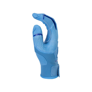 Customizable Leather <b>Baseball</b> Pitcher Gloves Hook and Loop <b>Bat</b> Grip Training Batting Gloves Lightweight Custom Logo & Design - Product Image 2