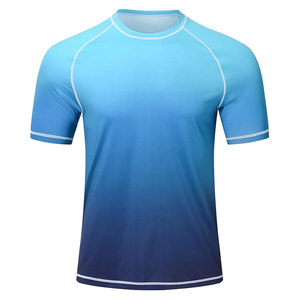 Nouveauté - T-shirt de compression pour homme à manches courtes en polyester, respirant, tendance, confortable, avec logo personnalisé - Product Image 1