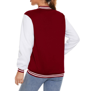 Chaqueta Varsity para Mujer de Secado Rápido y Cómoda, Venta al Por Mayor, Proveedor Directo de Fábrica, Mejor Precio, MOQ Bajo - Product Image 3